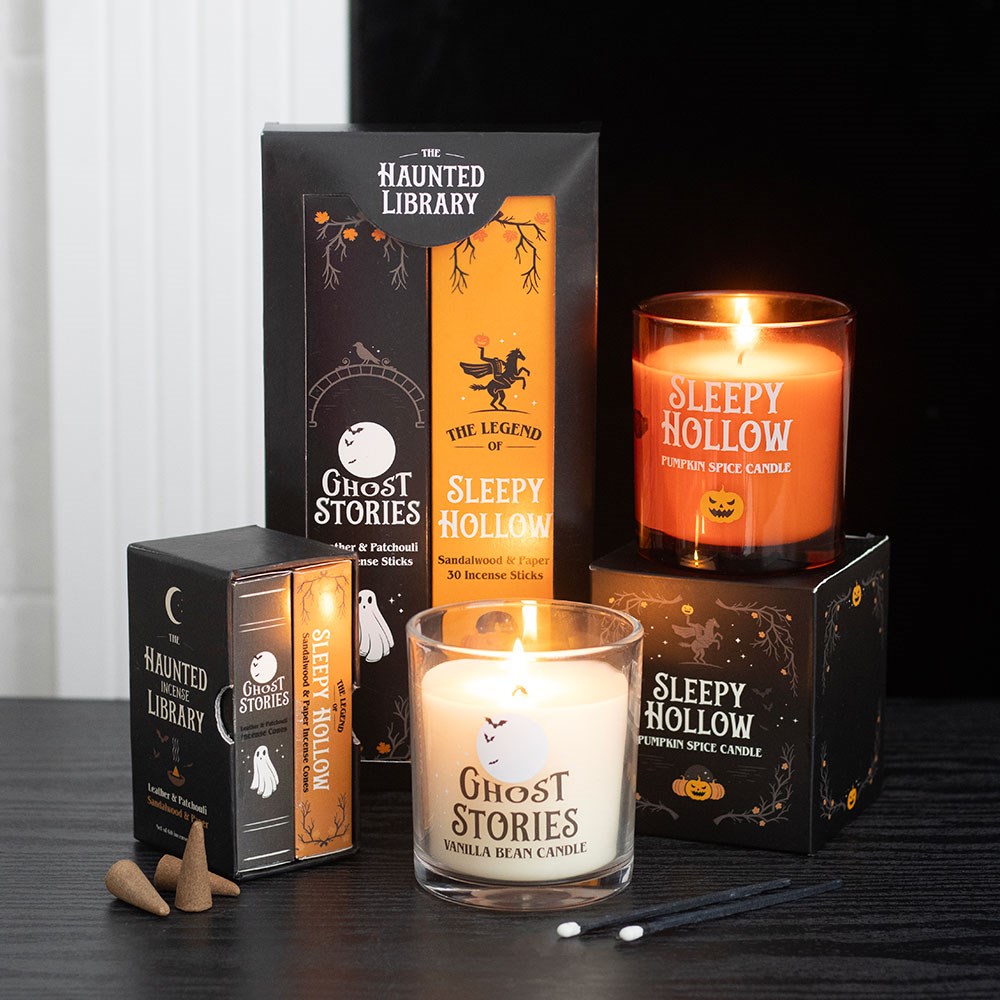 2 Haunted Library Incense Cone Packs