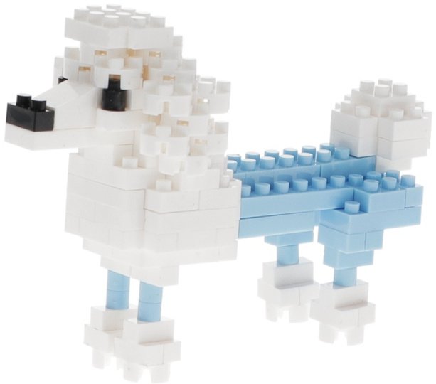 Build Your Own Poodle Model Brick Kit