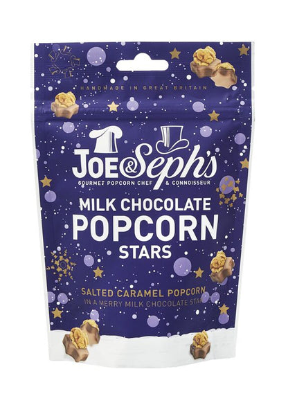 Milk Chocolate Popcorn Star Bites 63g Pouch