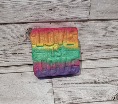 Rainbow 'Love is Love' Bath Bomb Gift Set