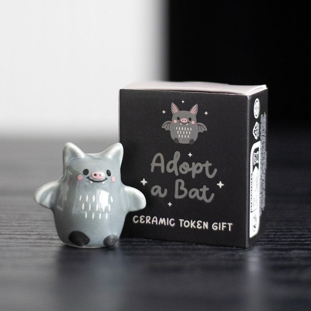 Adopt A Bat Ceramic Token Gift
