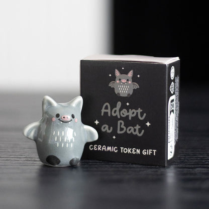 Adopt A Bat Ceramic Token Gift