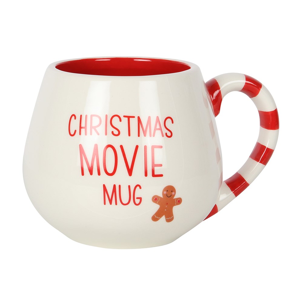 Tasse arrondie de film de Noël
