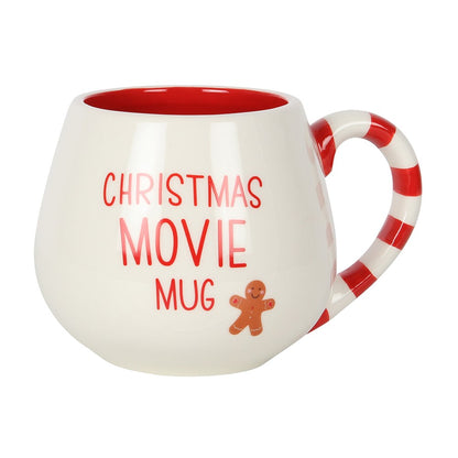 Tasse arrondie de film de Noël