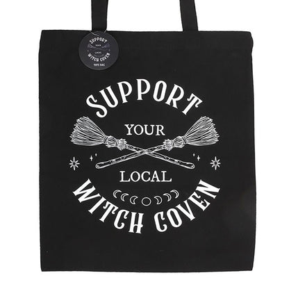 Support Your Local Witch Coven Tote Bag