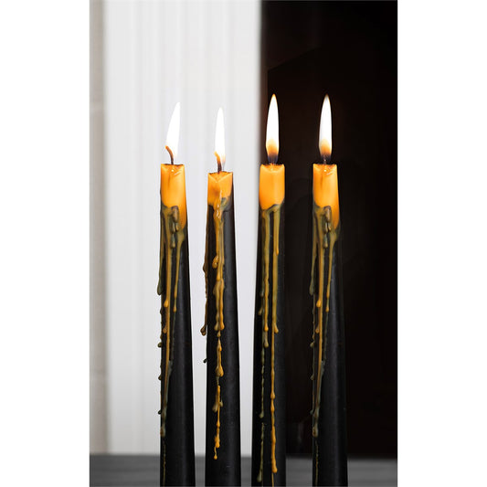 Pumpkin Guts Oozing Taper Candles