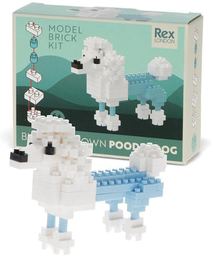 Build Your Own Poodle Model Brick Kit