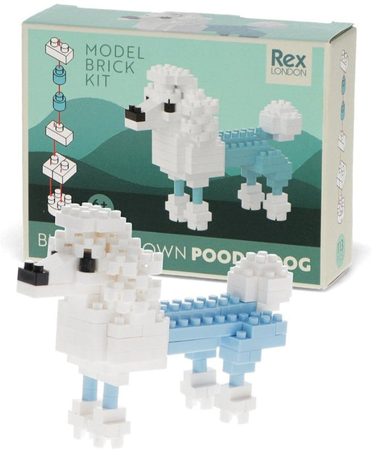 Build Your Own Poodle Model Brick Kit