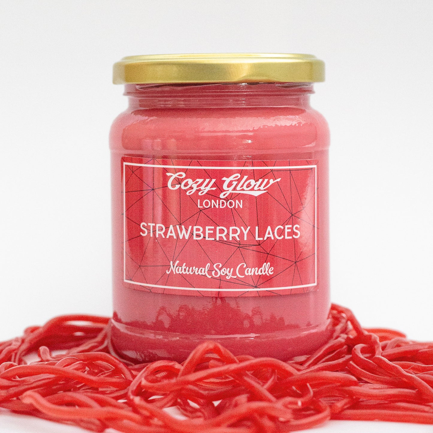 Strawberry Laces Soy Candle
