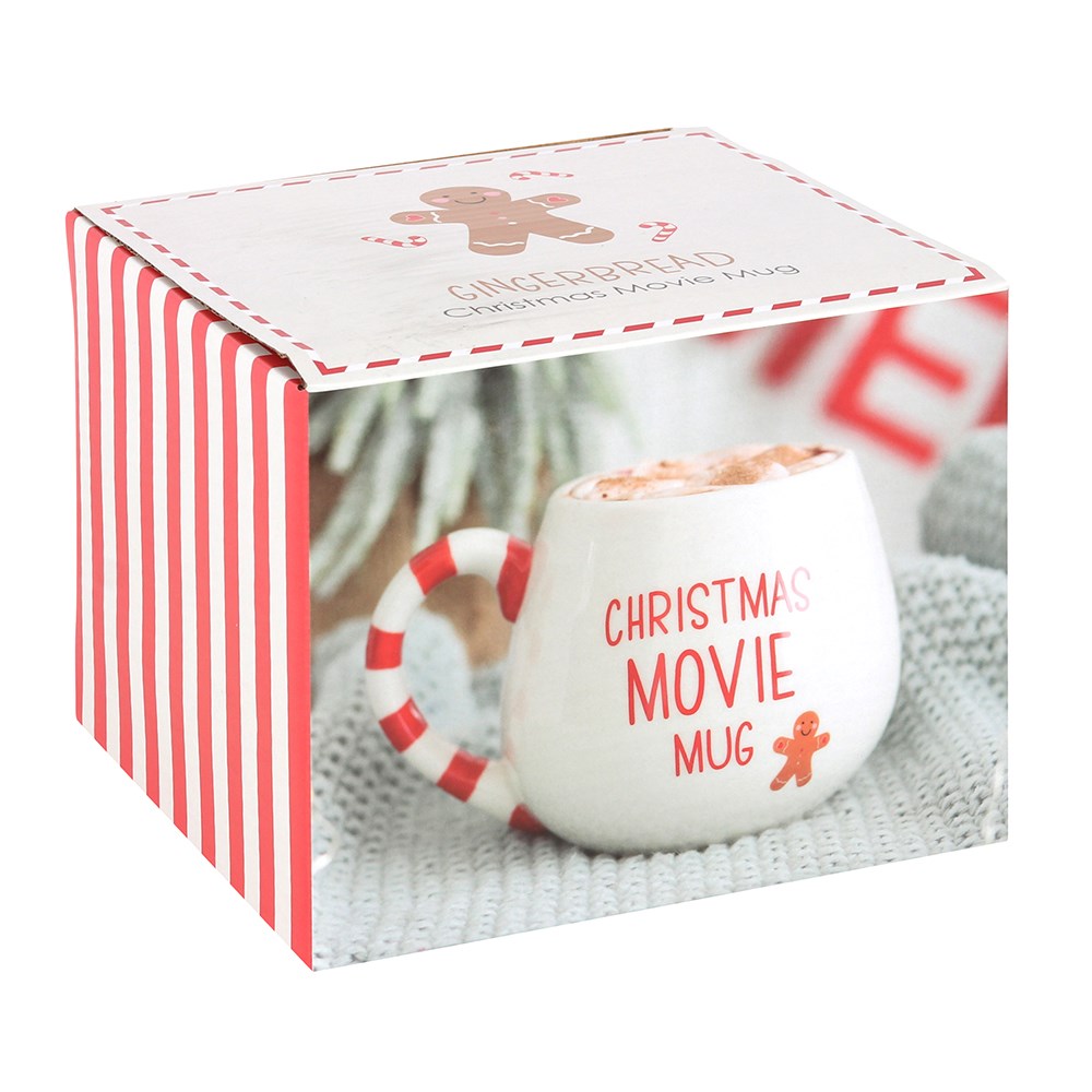 Tasse arrondie de film de Noël