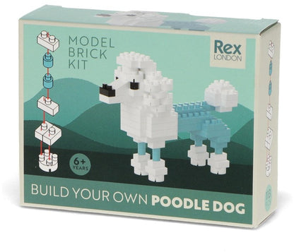 Build Your Own Poodle Model Brick Kit
