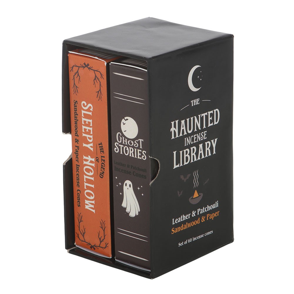 2 Haunted Library Incense Cone Packs