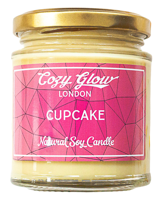Bougie de soja cupcake