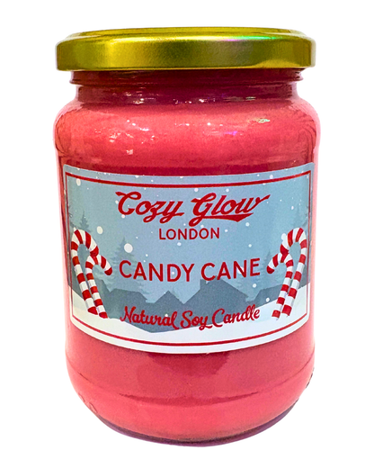 Bougie de soja à la canne en sucre