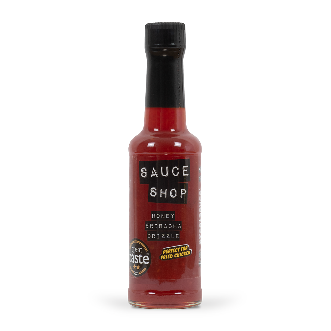 Miel Sriracha Bruine Bouteille en verre de 190 ml