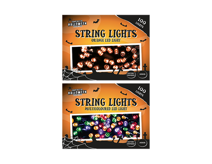 Halloween LED String Lights x 100