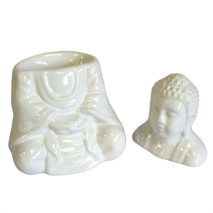 Sitting Buddha Oil Burner