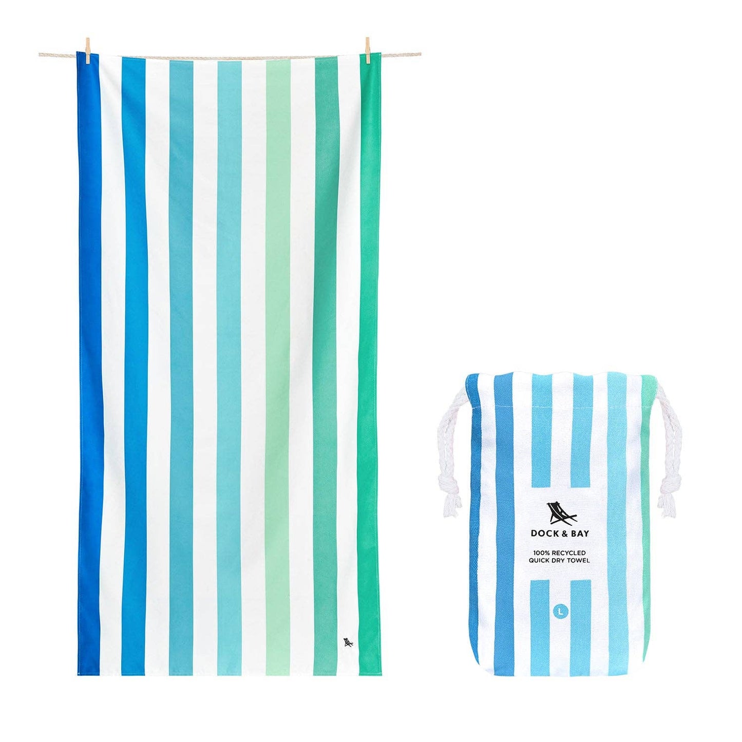 Dock & Bay Quick Dry Towels - Summer - Endless River