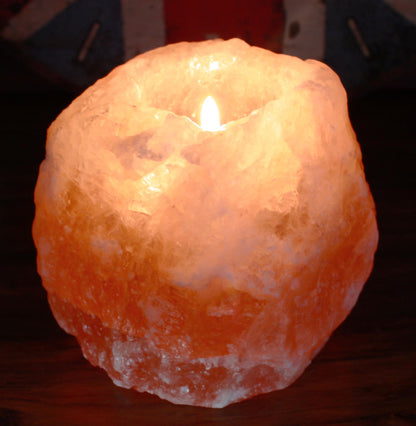 Cozy Glow Himalayan Salt Candle Holder