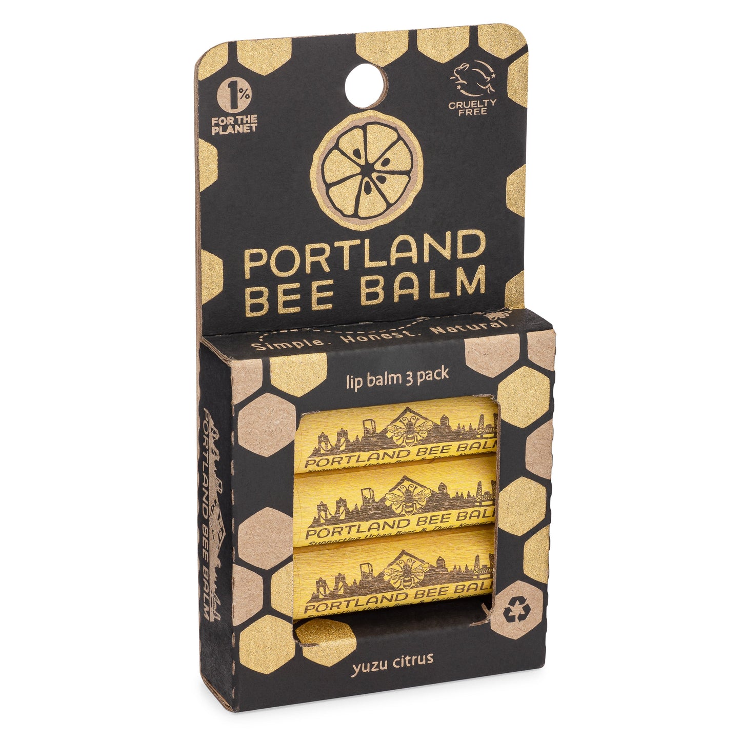 Portland Bee Balm's Yuzu Citrus 3-Pack