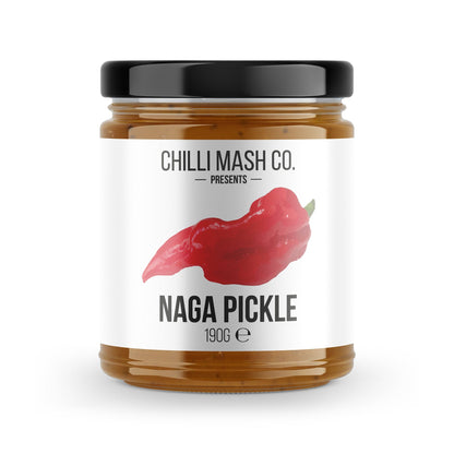 Naga Chilli Pickle 190ml Bangladeshi Style Chilli Pickle