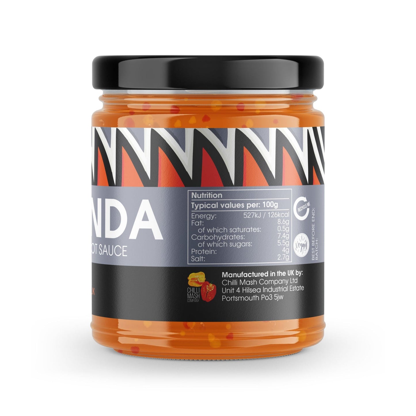 Urusenda - Sauce Piquante Style Rowandan - 190ml 