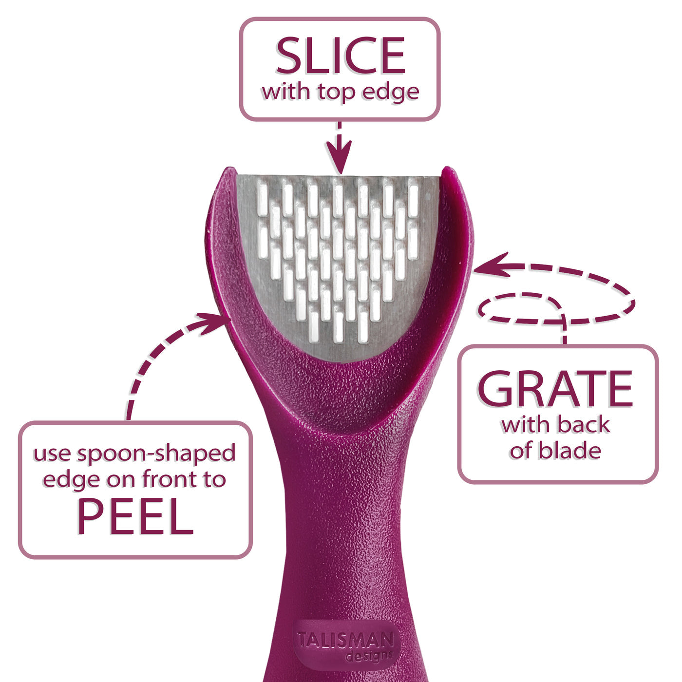 Ginger Peeler and Grater – Cozy Glow