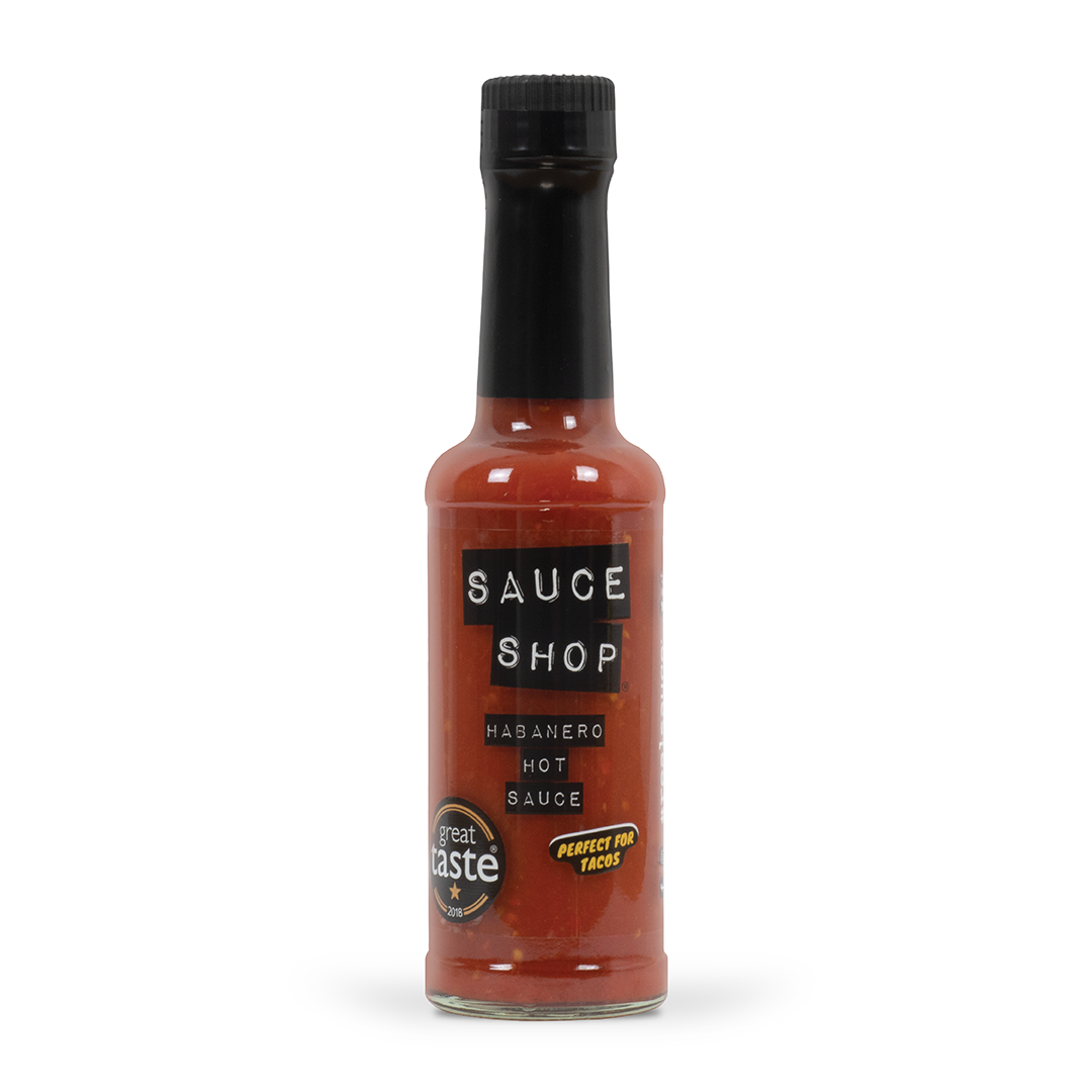 Habanero Hot Sauce 160ml Glass Bottle