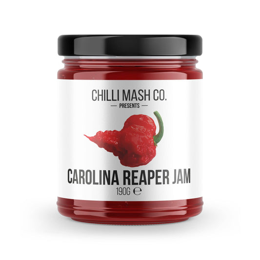 Carolina Reaper Chilli Jam | 190ml | Chilli Mash Company | World's Hottest Chilli