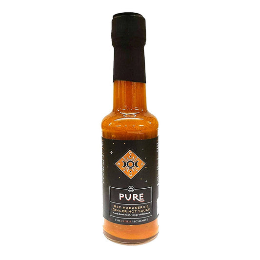 Pur | 150 ml | Alchimiste du piment | Sauce piquante Habanero et gingembre