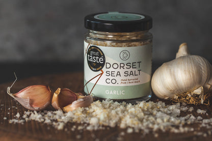 Garlic Infused Dorset Sea Salt 100G