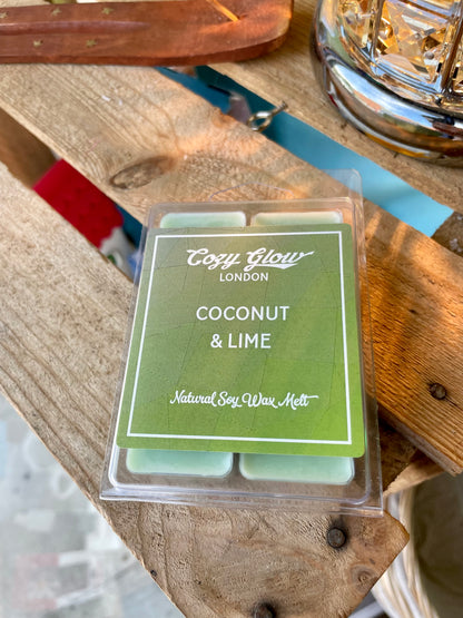 Coconut & Lime Soy Wax Melt Duo