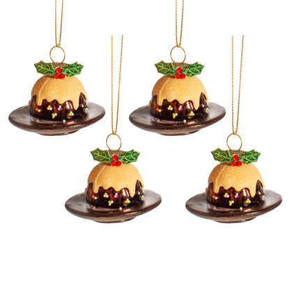 Christmas Pudding Shaped Bauble