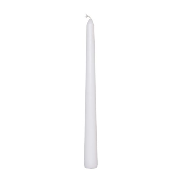 Taper Candlestick - White