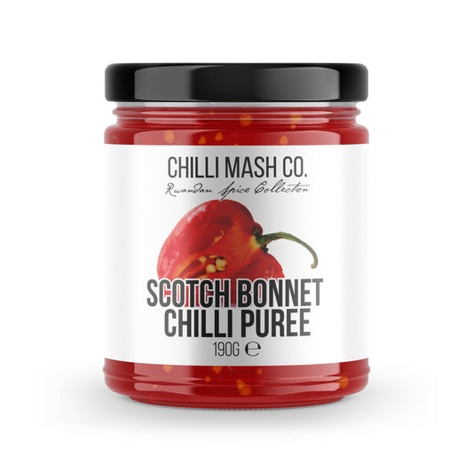 Scotch Bonnet Chilli Puree | Chilli Mash Company | 190ml