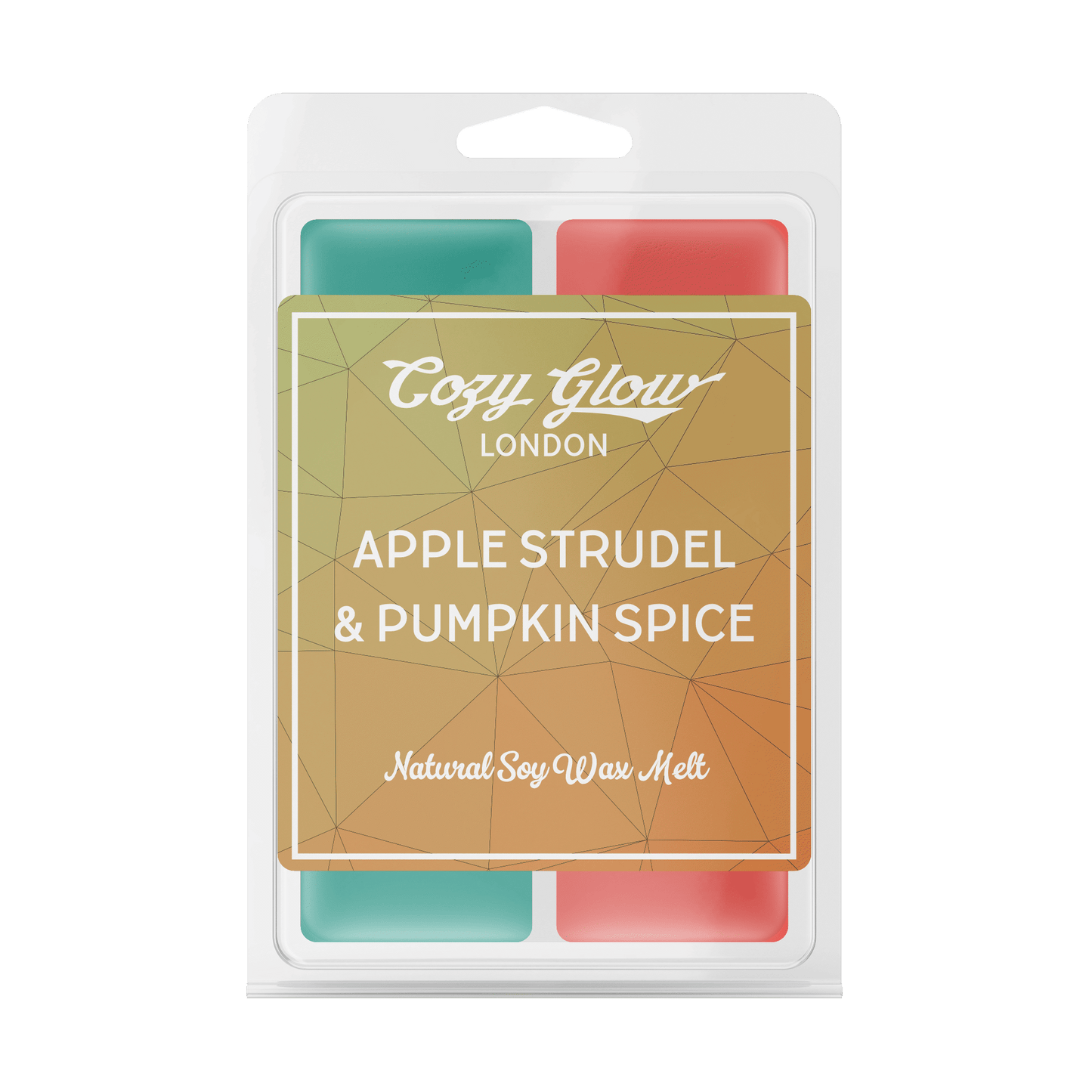 Cozy Glow Apple Strudel & Pumpkin Spice Soy Wax Melt Duo