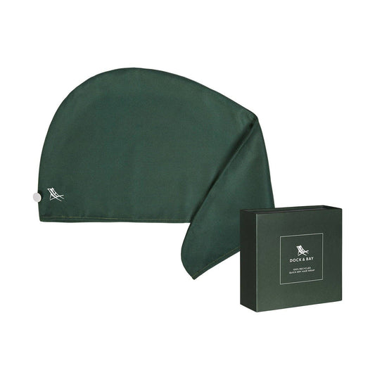 Dock & Bay Hair Wrap - Quick Dry Hair Towel - Atacama Khaki: Atacama Green / One Size