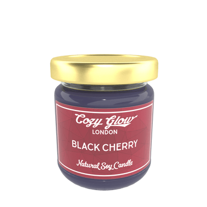 Cozy Glow Black Cherry Regular Soy Candle