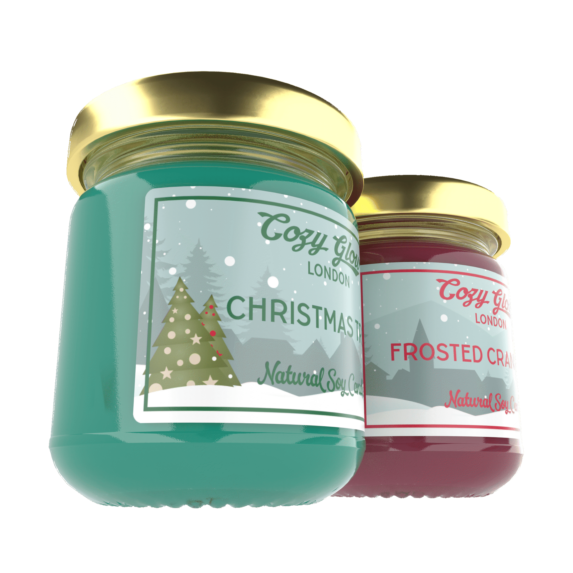 Cozy Glow Christmas Soy Candle Collection