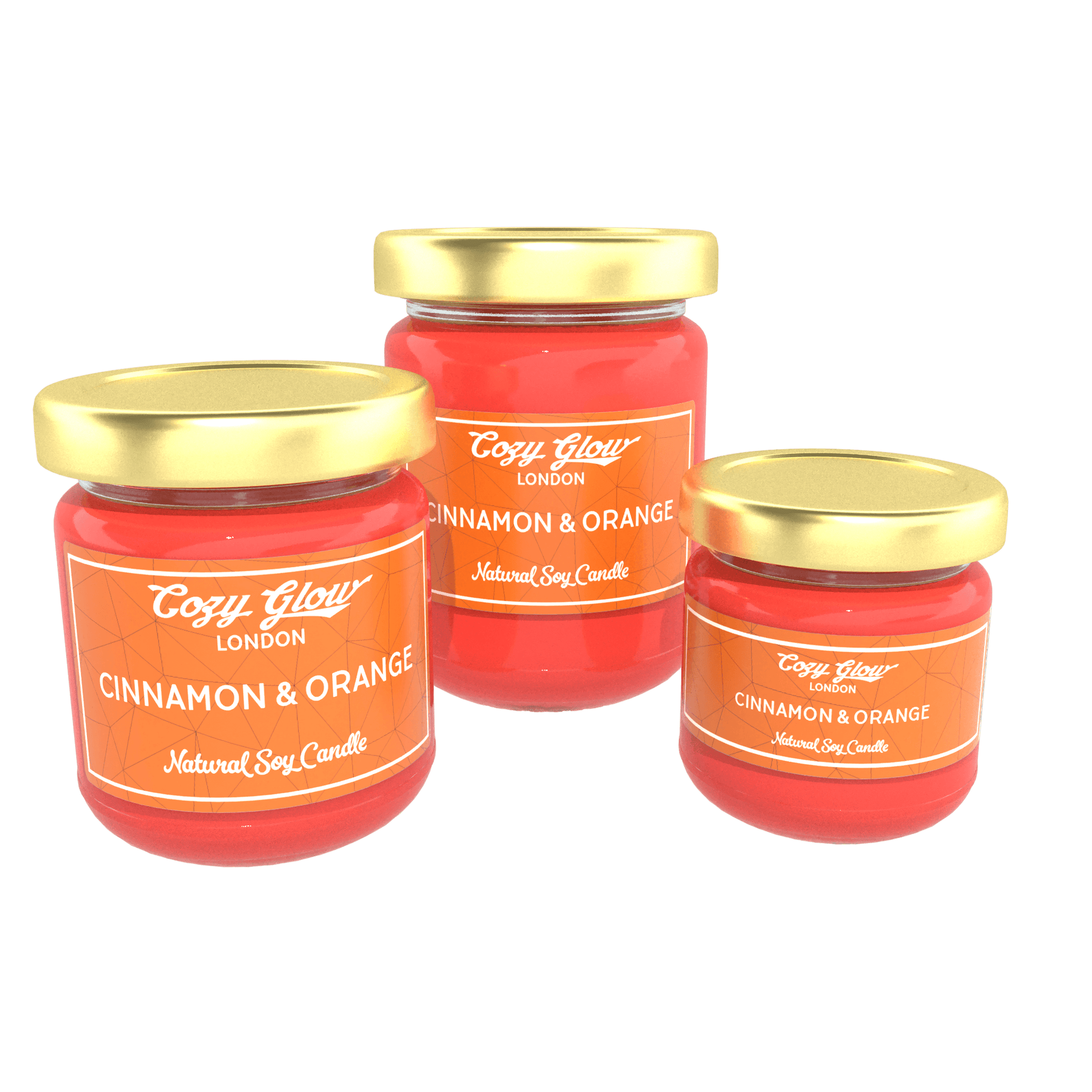 Cozy Glow Cinnamon & Orange Soy Candle