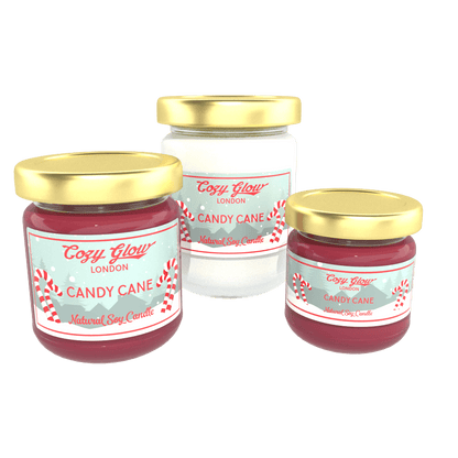 Cozy Glow Candy Cane Soy Candle