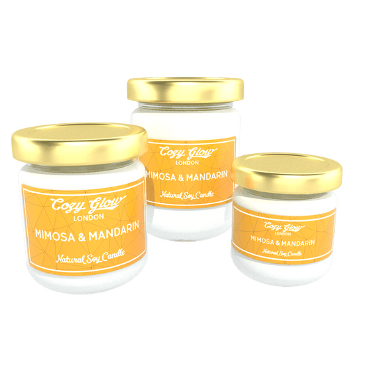 Cozy Glow Mimosa & Mandarin Soy Candle