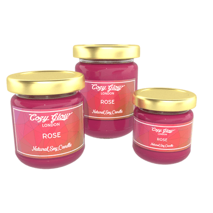 Cozy Glow Rose Soy Candle