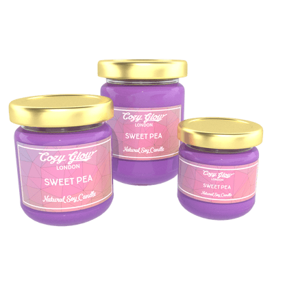Cozy Glow Sweet Pea Soy candle