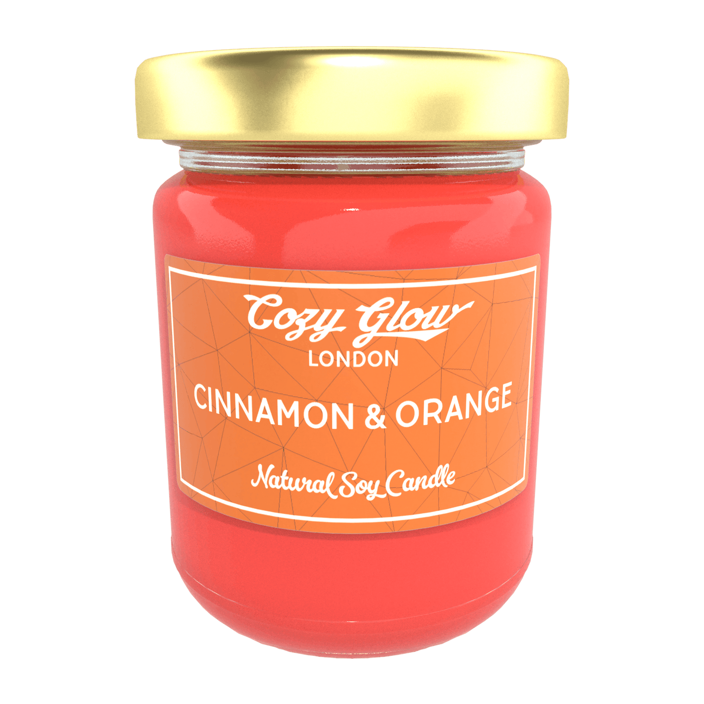 Cozy Glow Cinnamon & Orange Large Soy Candle