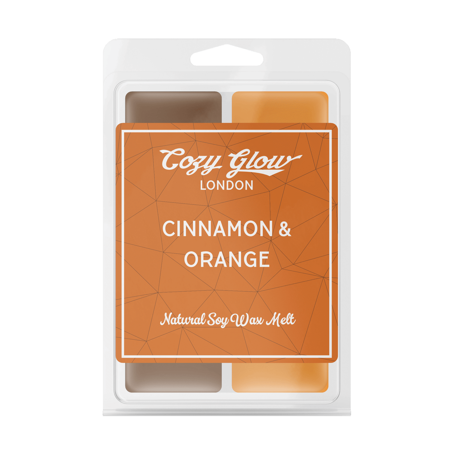 Cozy Glow Cinnamon & Orange Soy Wax Melt Duo