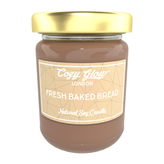 Cozy Glow Fresh Baked Bread Large Soy Candle