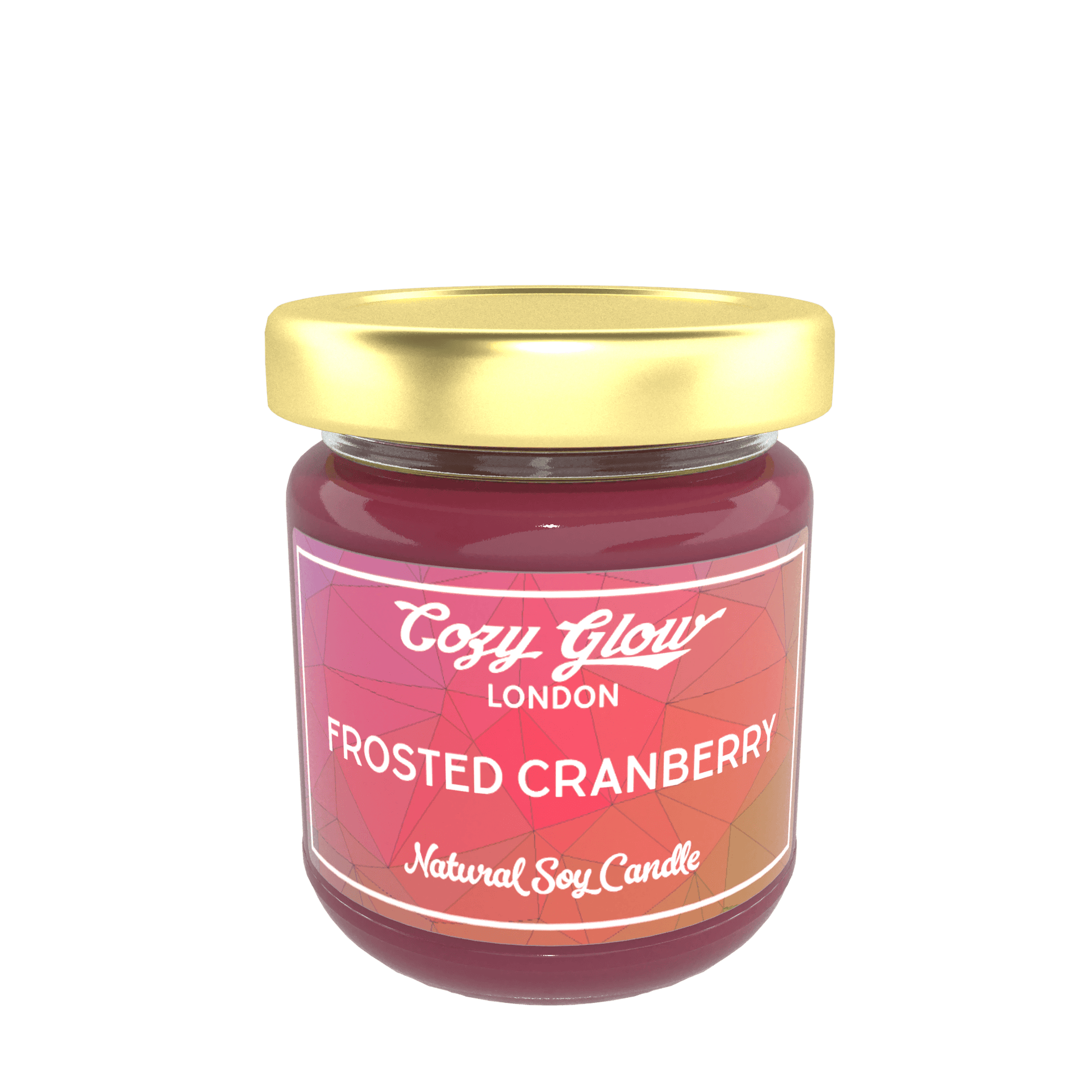 Cozy Glow Frosted Cranberry Regular Soy Candle