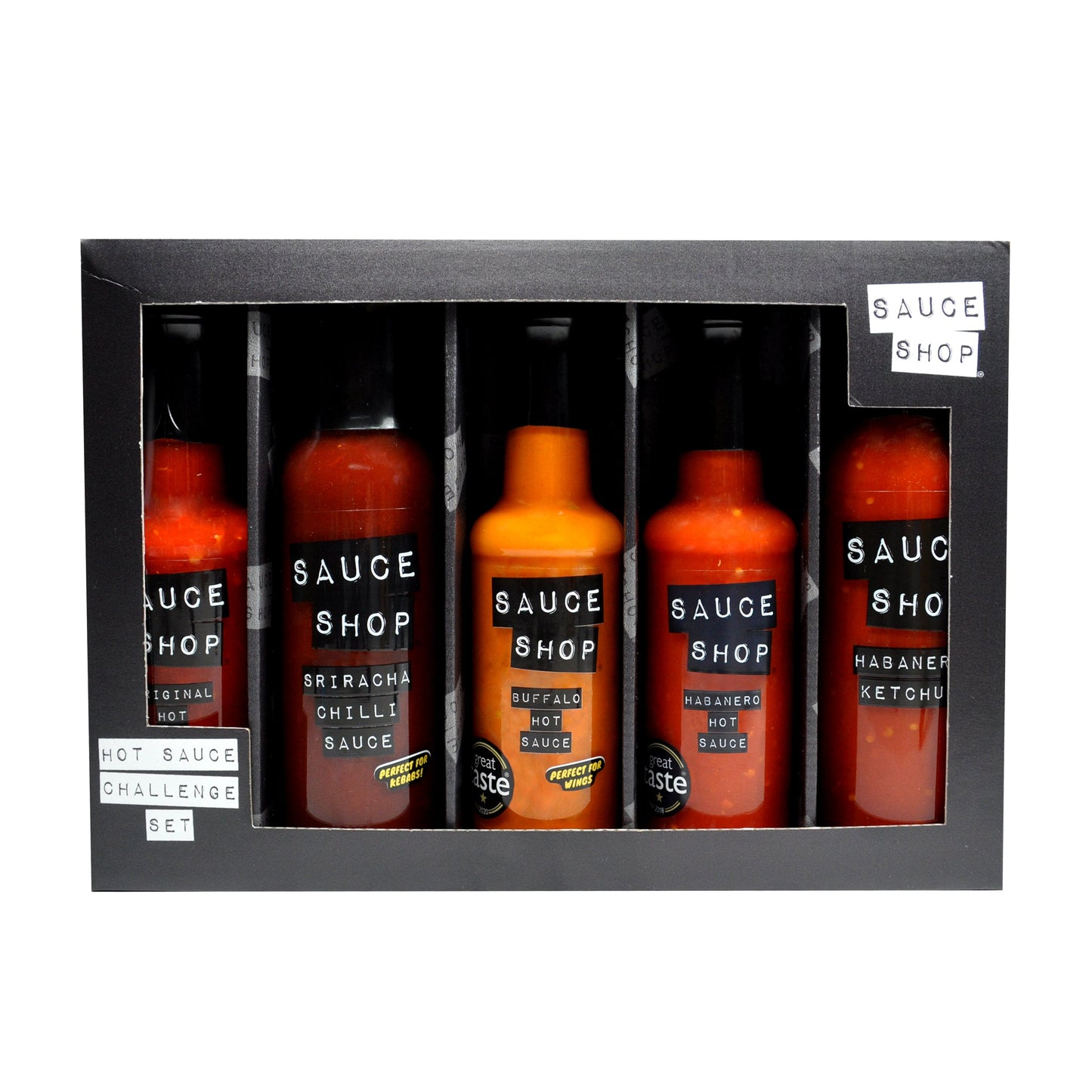 Ensemble de défi de sauce piquante