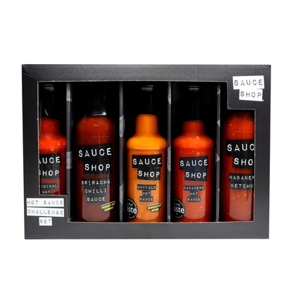 Ensemble de défi de sauce piquante